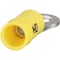 Panduit Ring Terminal, #10 Stud Size, 12 AWG, 600 V, Vinyl Insulated, Yellow, 500 PK PV12-10HDR-D - alternate 2